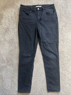 Levi's Women's 721 High rise Black Skinny Jeans